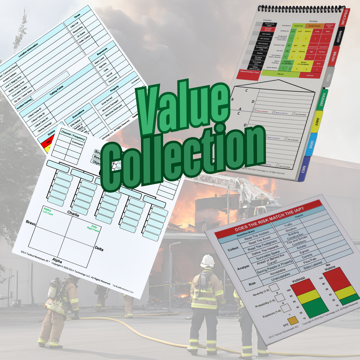 Value Command Boards | IDLH Tactical Worksheet®