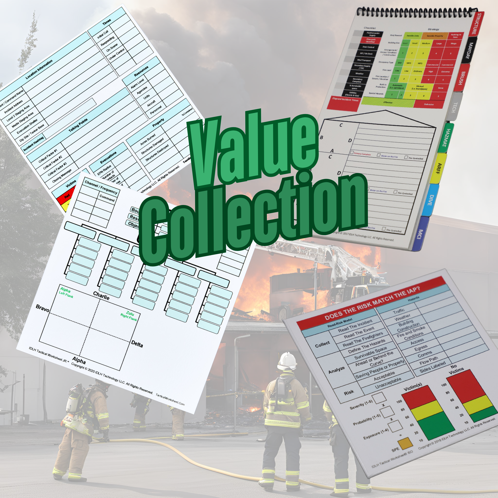 Value Command Boards - IDLH Tactical Worksheet®