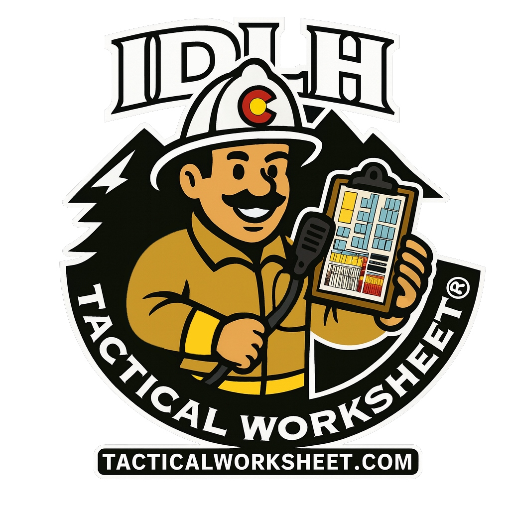 Command Board Products - IDLH Tactical Worksheet®
