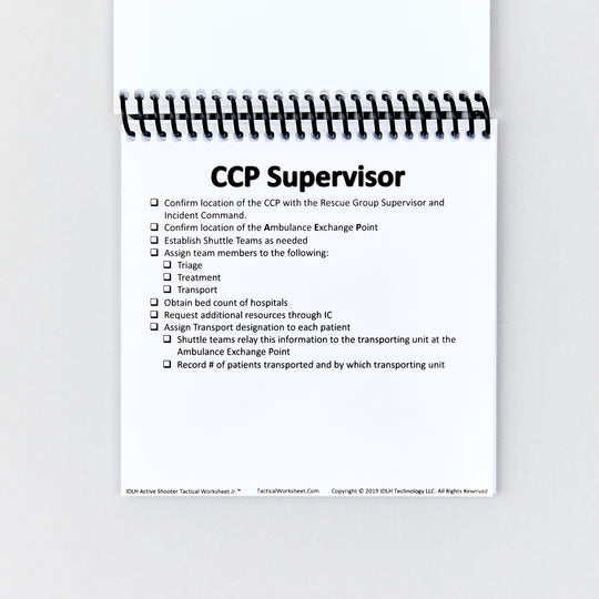 IDLH Tactical Worksheet® Active Threat