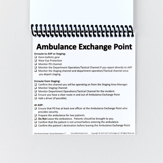 IDLH Tactical Worksheet® Active Threat