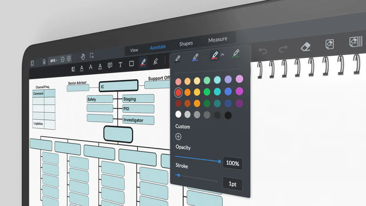 IDLH Tactical Worksheet® Digital Command Board